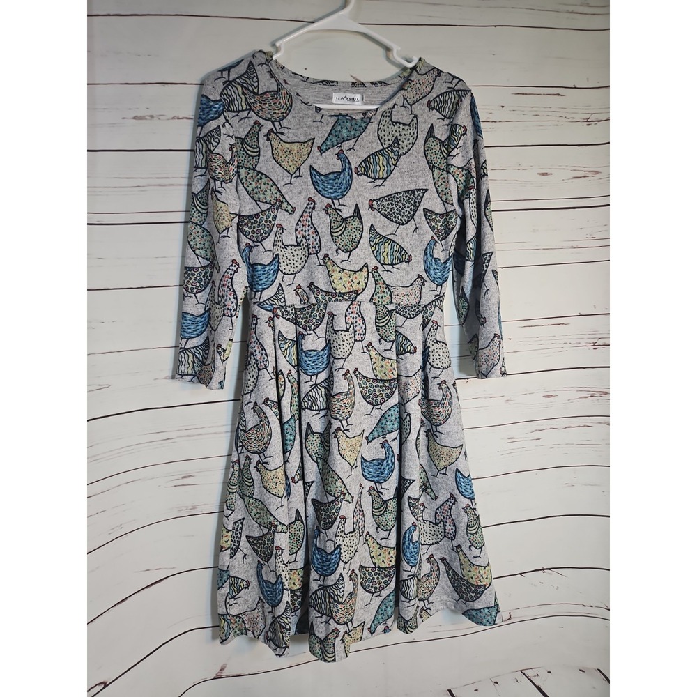 L. A Soul Wear With Style Casual Chicken Dress Size Small